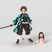 Figuras ENFILY de Tanjiro y Nezuko - Demon Slayer