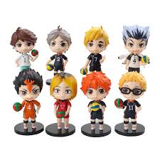 8 Piezas Figura de Acción Oikawa Tooru - Haikyuu 10CM