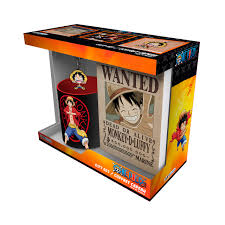 ABYstyle - Caja Regalo Luffy de One Piece: Llavero y Cuaderno